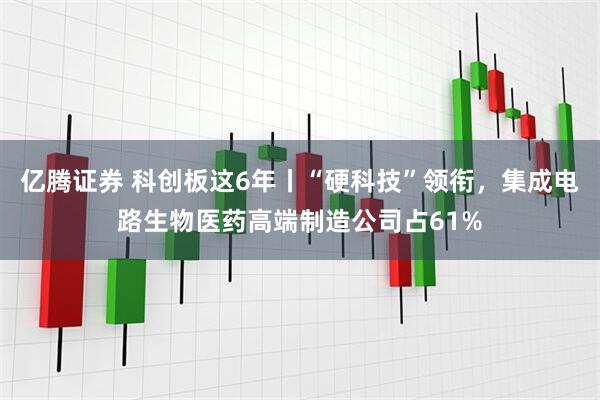 亿腾证券 科创板这6年丨“硬科技”领衔，集成电路生物医药高端制造公司占61%