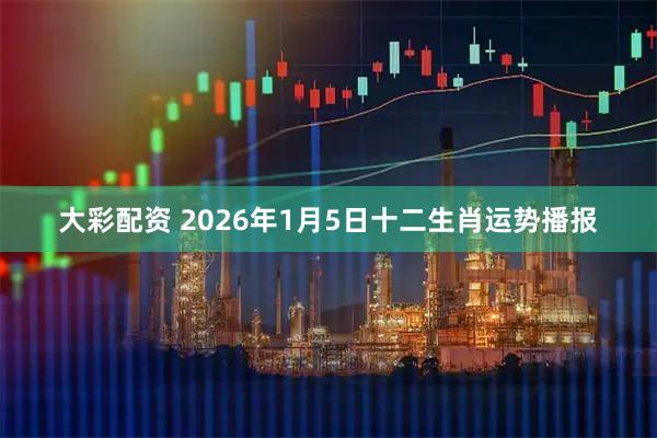 大彩配资 2026年1月5日十二生肖运势播报
